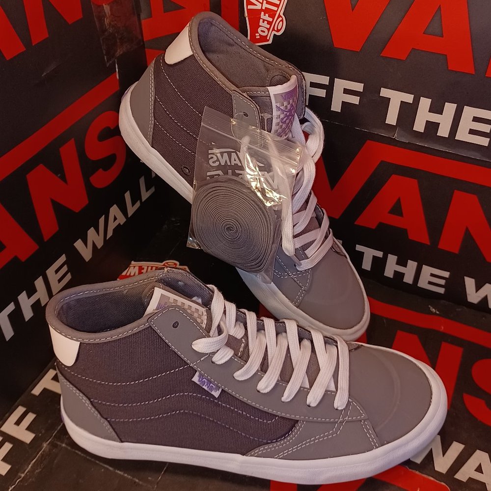 Vans The Lizzie Men's 4/Women's 5.5 Synthetic Frost Gray/Asphalt VN0A4BX1BA9